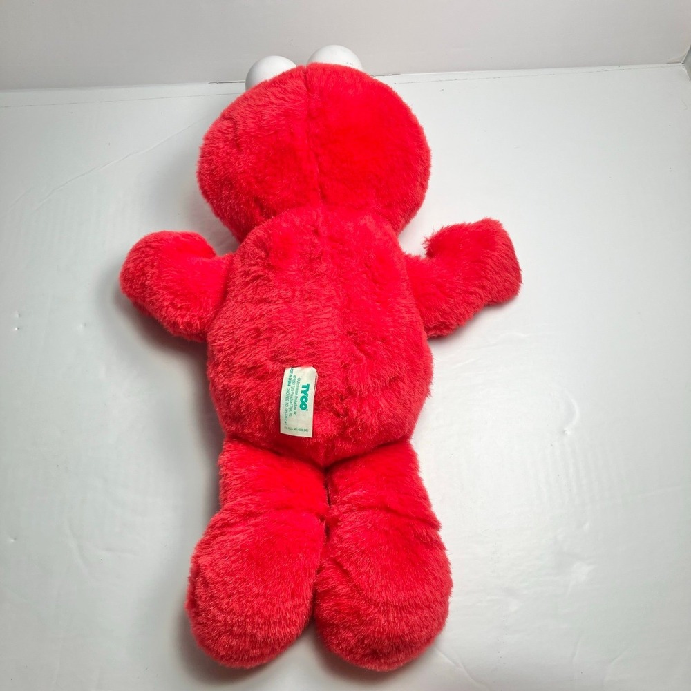 Vintage 1995 Tyco Original 16" Tickle Me Elmo Sesame Street Plush Toy *WORKS* - Picture 4 of 11